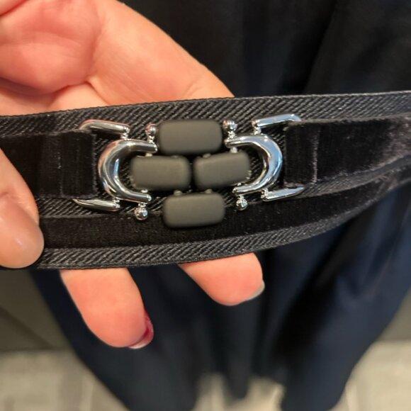 High end French designer HIGH knee length duster blouse - Picture 7 of 9